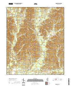 Harrisville 2018 topographic map thumbnail