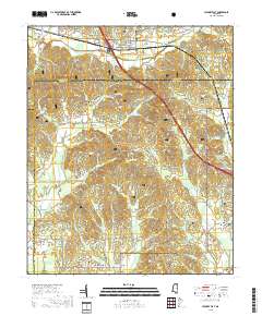 Hickory Flat 2018 topographic map thumbnail
