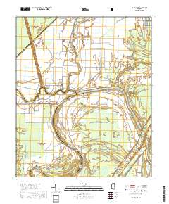 Holly Bluff 2018 topographic map thumbnail