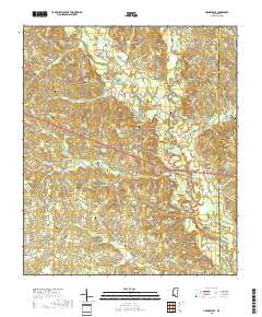 Holmesville 2018 topographic map thumbnail