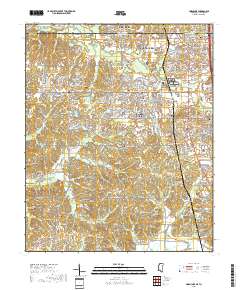 Horn Lake 2018 topographic map thumbnail