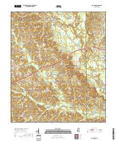 Hot Coffee 2018 topographic map thumbnail