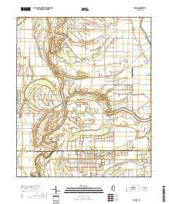 Kinlock 2018 topographic map thumbnail