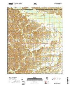 Kossuth North 2018 topographic map thumbnail