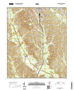 Louisville South 2018 topographic map thumbnail