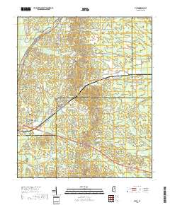 Maben 2018 topographic map thumbnail