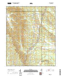 Mantee 2018 topographic map thumbnail