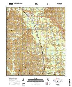 McLain 2018 topographic map thumbnail