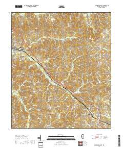 Mendenhall East 2018 topographic map thumbnail