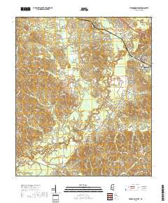 Mendenhall West 2018 topographic map thumbnail