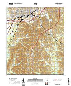 Meridian South 2018 topographic map thumbnail