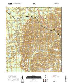 Merrill 2018 topographic map thumbnail