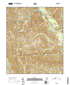 Mize 2018 topographic map thumbnail