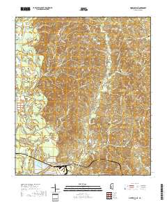 Monticello NE 2018 topographic map thumbnail