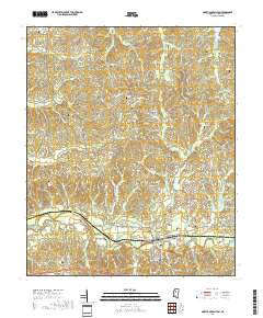 North Carrollton 2018 topographic map thumbnail