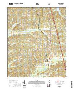 Oakland 2018 topographic map thumbnail