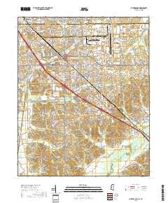 Olive Branch 2018 topographic map thumbnail
