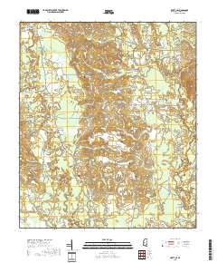 Ovett SE 2018 topographic map thumbnail