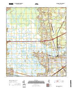 Pascagoula North 2018 topographic map thumbnail