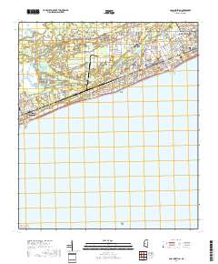 Pass Christian 2018 topographic map thumbnail