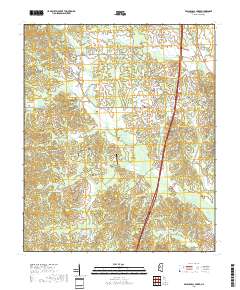 Peachahala Creek 2018 topographic map thumbnail