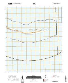 Petit Bois Island 2018 topographic map thumbnail