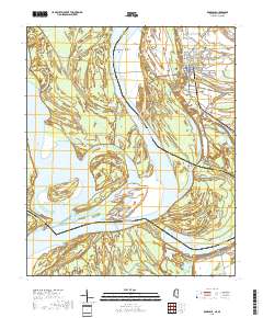 Rosedale 2018 topographic map thumbnail