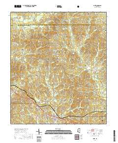 Roxie 2018 topographic map thumbnail