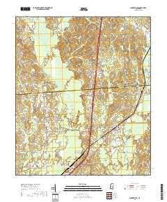 Sandersville 2018 topographic map thumbnail