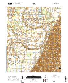 Satartia 2018 topographic map thumbnail
