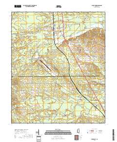 Shuqualak 2018 topographic map thumbnail