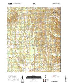Southwest Pontotoc 2018 topographic map thumbnail
