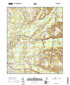 Steens 2018 topographic map thumbnail