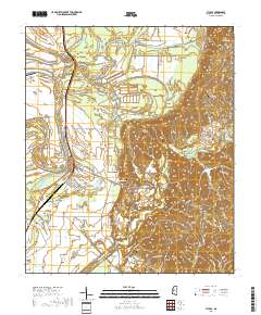 Tchula 2018 topographic map thumbnail