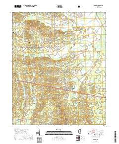 Thaxton 2018 topographic map thumbnail