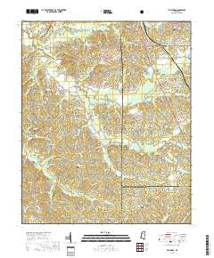 Tillatoba 2018 topographic map thumbnail