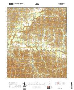 Utica East 2018 topographic map thumbnail
