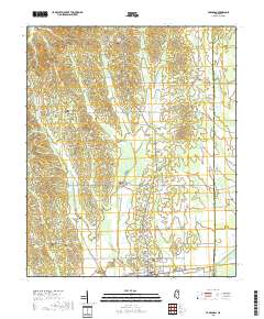 Vardaman 2018 topographic map thumbnail