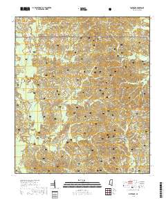 Water Oak 2018 topographic map thumbnail