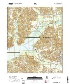 Water Valley West 2018 topographic map thumbnail