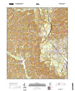 Waynesboro 2018 topographic map thumbnail