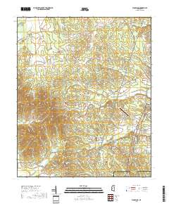 Woodland 2018 topographic map thumbnail