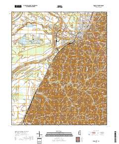 Yazoo City 2018 topographic map thumbnail