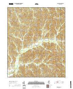 Pine Valley 2018 topographic map thumbnail