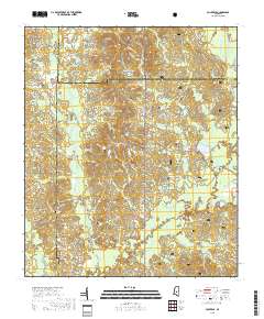 Polkville 2018 topographic map thumbnail