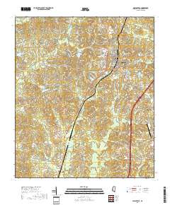 Poplarville 2018 topographic map thumbnail