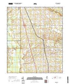 Prairie 2018 topographic map thumbnail