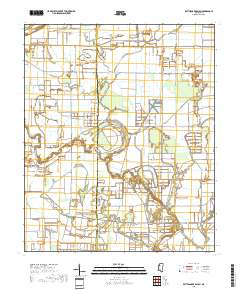 Rattlesnake Bayou 2018 topographic map thumbnail