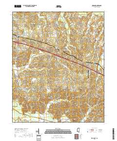 Red Banks 2018 topographic map thumbnail