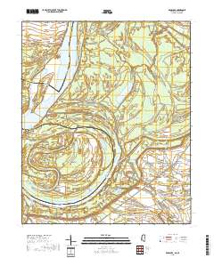 Rena Lara 2018 topographic map thumbnail